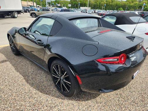 Jet Black Mica 2025 Mazda MX-5 Miata RF Grand Touring