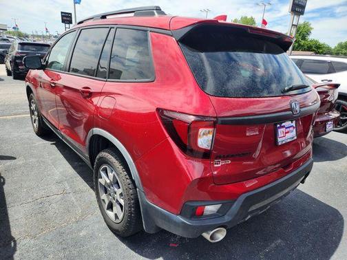 Red 2023 Honda Passport TrailSport