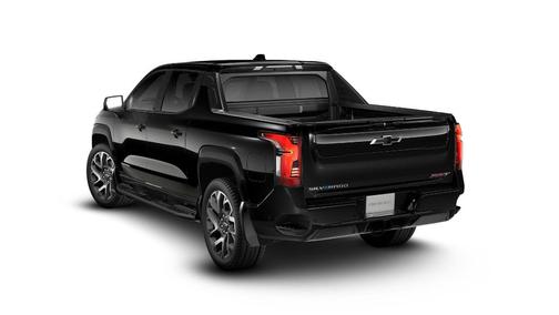 Black 2025 Chevrolet Silverado EV RST