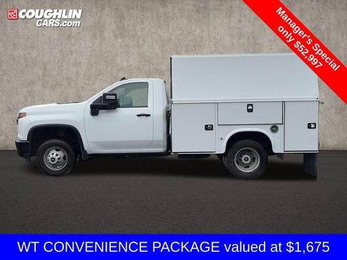 Summit White 2021 Chevrolet Silverado 3500 WT