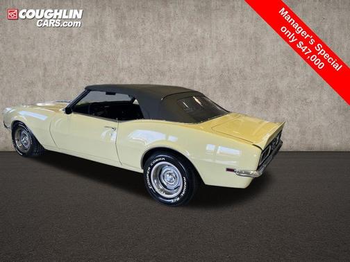 Yellow 1968 Chevrolet Camaro RS