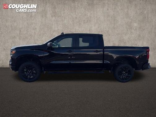 Black 2026 Chevrolet Silverado 1500 Custom Trail Boss