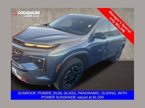 Lakeshore Blue Metallic 2026 Chevrolet Traverse Z71