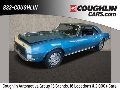 Blue 1967 Chevrolet Camaro RS