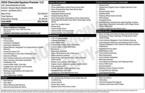 2024 Chevrolet Equinox Premier