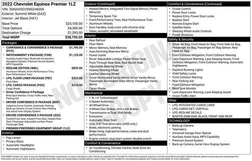 2022 Chevrolet Equinox Premier