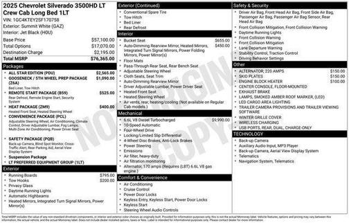 2025 Chevrolet Silverado 3500 LT