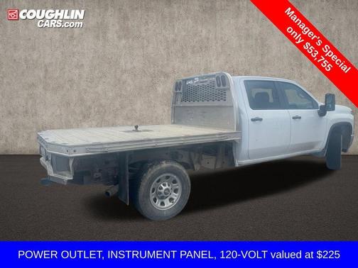 Summit White 2023 Chevrolet Silverado 3500 WT
