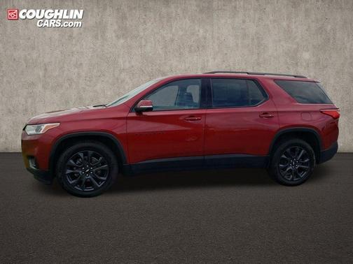 Cajun Red Tintcoat 2021 Chevrolet Traverse RS
