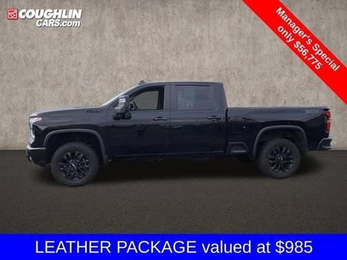 Black 2025 Chevrolet Silverado 2500 LT
