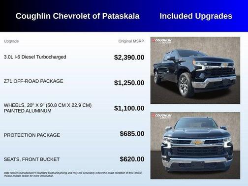 Black 2024 Chevrolet Silverado 1500 LT