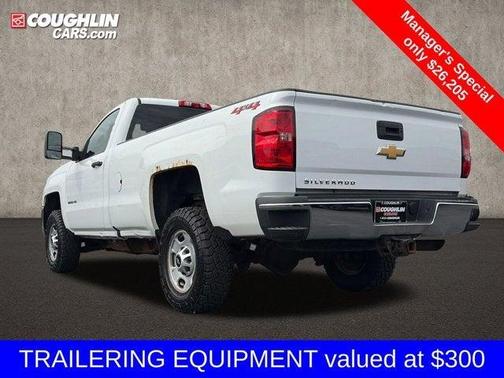 Summit White 2018 Chevrolet Silverado 2500 WT