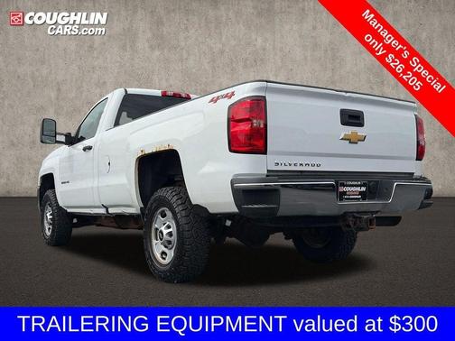 Summit White 2018 Chevrolet Silverado 2500 WT