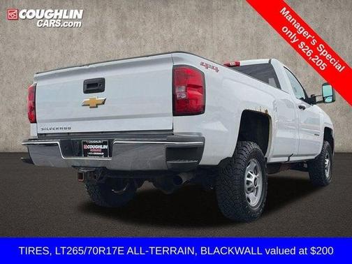 Summit White 2018 Chevrolet Silverado 2500 WT