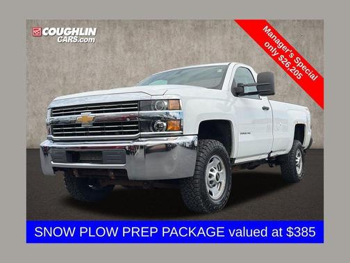 Summit White 2018 Chevrolet Silverado 2500 WT