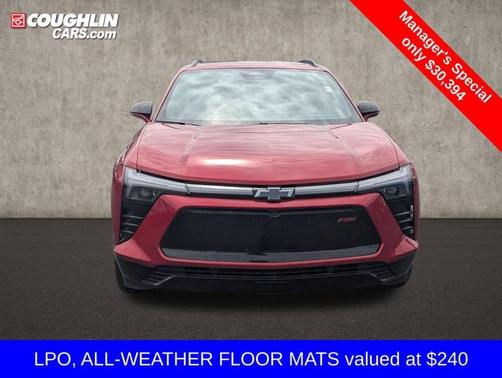 Radiant Red 2025 Chevrolet Blazer EV RS