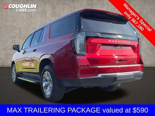 Radiant Red 2025 Chevrolet Suburban LT