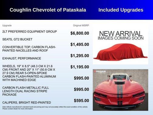 2020 Chevrolet Corvette Stingray w/2LT