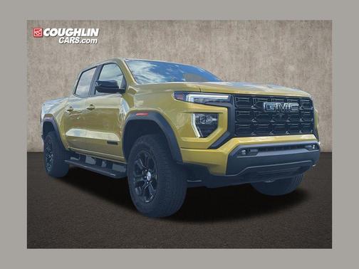 Solar Flare Metallic 2023 GMC Canyon Elevation