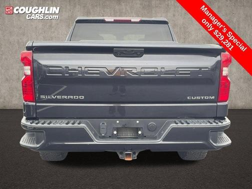 Dark Ash Metallic 2023 Chevrolet Silverado 1500 Custom