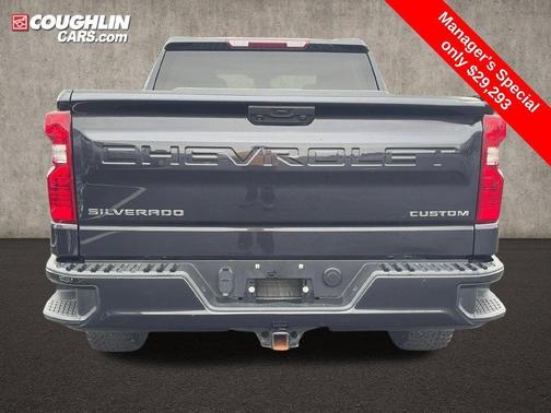 Dark Ash Metallic 2023 Chevrolet Silverado 1500 Custom