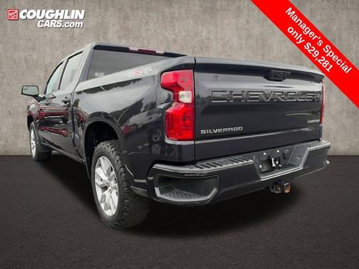Dark Ash Metallic 2023 Chevrolet Silverado 1500 Custom