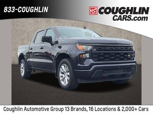 Dark Ash Metallic 2023 Chevrolet Silverado 1500 Custom