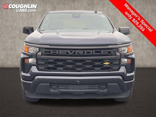 Dark Ash Metallic 2023 Chevrolet Silverado 1500 Custom