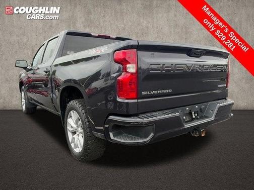 Dark Ash Metallic 2023 Chevrolet Silverado 1500 Custom