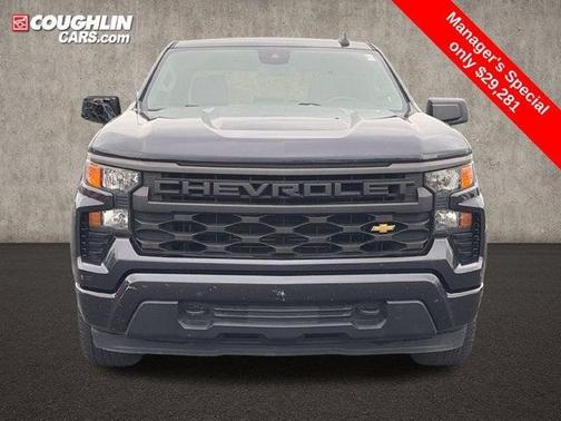 Dark Ash Metallic 2023 Chevrolet Silverado 1500 Custom