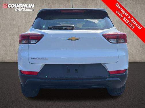 Summit White 2023 Chevrolet Trailblazer LS