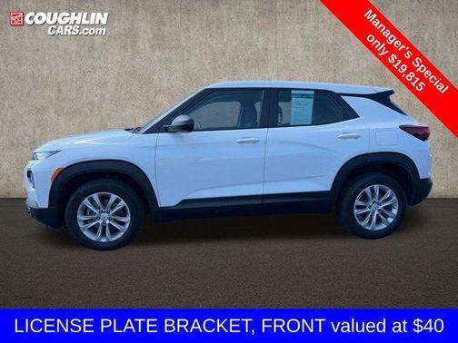 Summit White 2023 Chevrolet Trailblazer LS