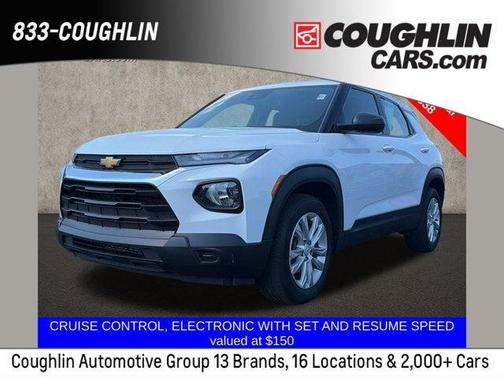 Summit White 2023 Chevrolet Trailblazer LS