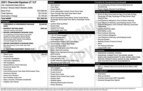 2021 Chevrolet Equinox 1LT
