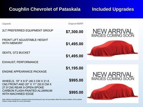 2020 Chevrolet Corvette Stingray w/2LT