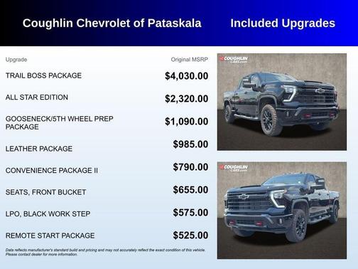 Black 2026 Chevrolet Silverado 2500 LT