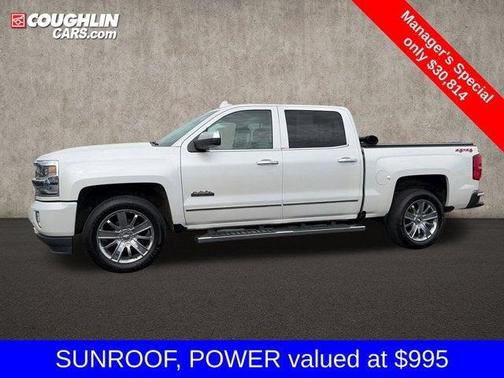 Iridescent Pearl Tricoat 2018 Chevrolet Silverado 1500 High Country