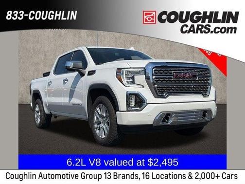 White Frost Tri-Coat 2022 GMC Sierra 1500 Limited Denali