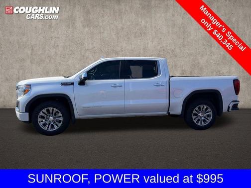 White Frost Tri-Coat 2022 GMC Sierra 1500 Limited Denali