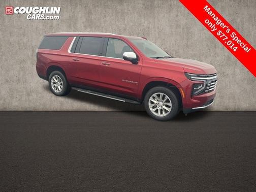 Radiant Red 2025 Chevrolet Suburban Premier