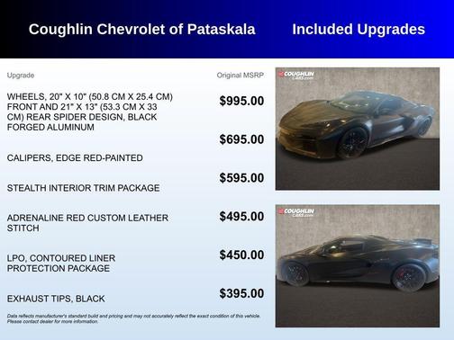Black 2025 Chevrolet Corvette Z06