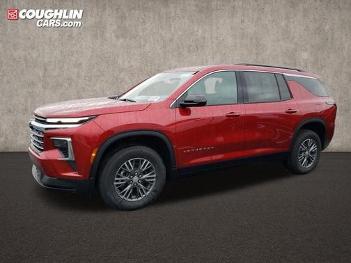 Radiant Red 2026 Chevrolet Traverse LT