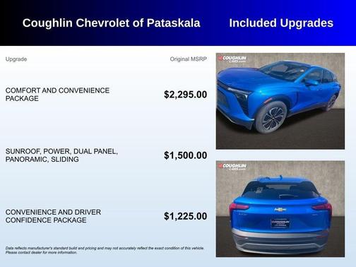 Rip Tide Blue 2024 Chevrolet Blazer EV LT