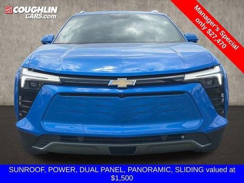Rip Tide Blue 2024 Chevrolet Blazer EV LT