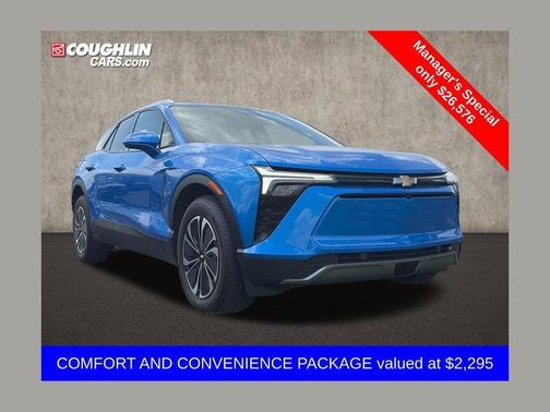 Rip Tide Blue 2024 Chevrolet Blazer EV LT