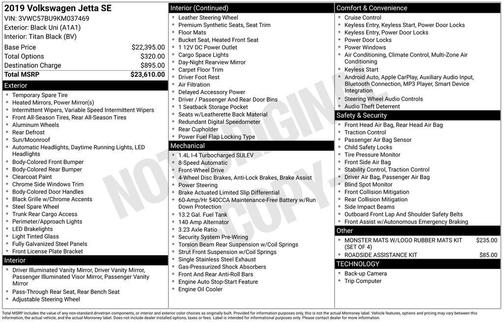 2019 Volkswagen Jetta 1.4T SE