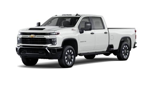 Summit White 2026 Chevrolet Silverado 2500 Custom