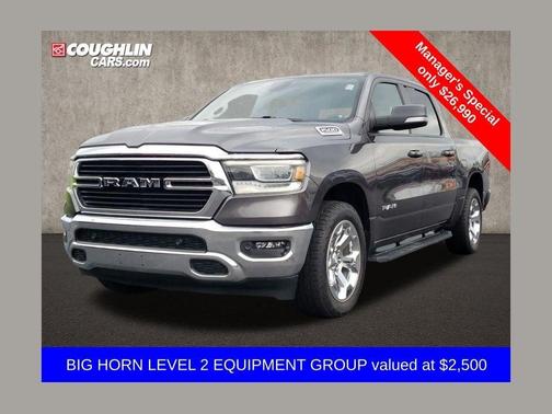 Granite Crystal Clearcoat Metallic 2021 RAM 1500 Big Horn