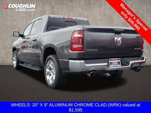 Granite Crystal Clearcoat Metallic 2021 RAM 1500 Big Horn
