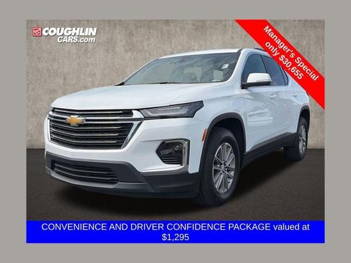 Summit White 2024 Chevrolet Traverse Limited LT Cloth